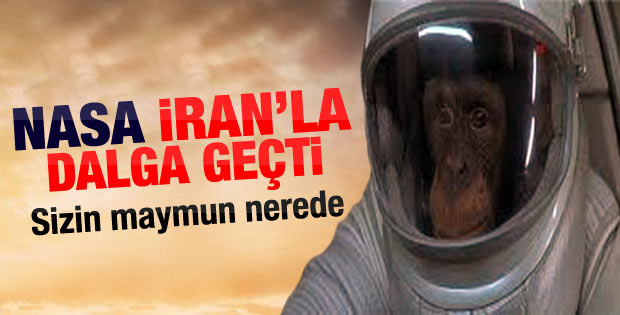 ABD İran'ın uzaya maymun gönderdiğine inanmadı
