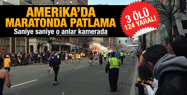 ABD'de maratonda patlama