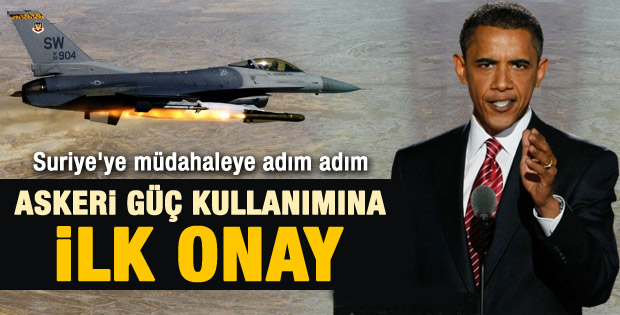 ABD'de Suriye'ye müdahaleye ilk izin
