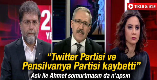 Abdülkadir Selvi: Twitter ve Pensilvanya Partisi kaybetti