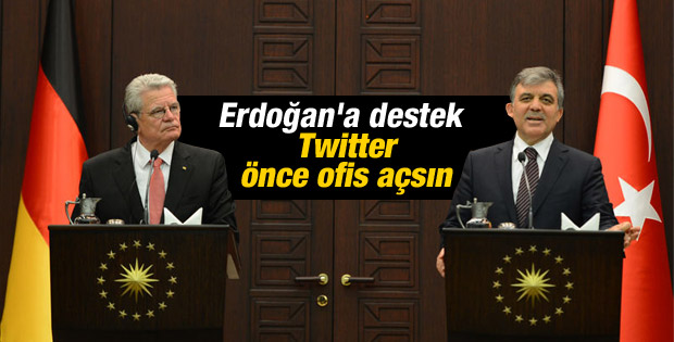 Abdullah Gül ve Almanya Cumhurbaşkanı'ndan ortak açıklama İZLE