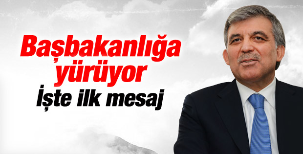 Abdullah Gül'den Başbakanlık sinyali