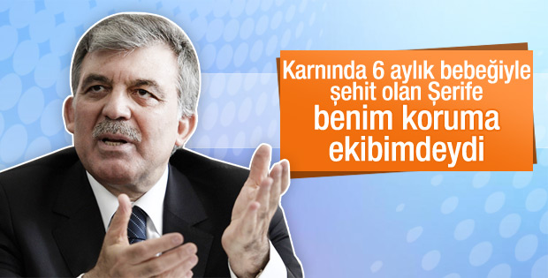 Abdullah Gül'ün eski koruması şehit oldu