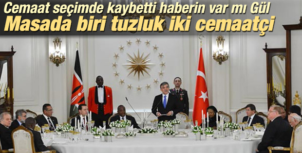 Abdullah Gül Cemaat'e yakın iki ismi Köşk'te ağırladı