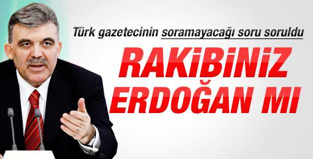 Abdullah Gül'e Sloven gazeteciden kritik soru - izle