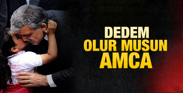 Küçük kızdan Abdullah'a Gül'e dede teklifi