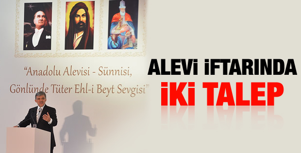 Abdullah Gül Alevi ve Bektaşi iftarına katıldı - izle