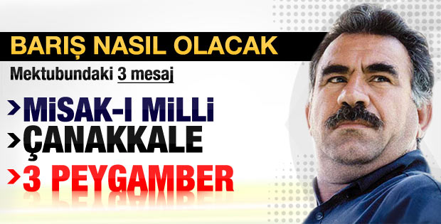 Abdullah Öcalan Misak-ı Milli dedi