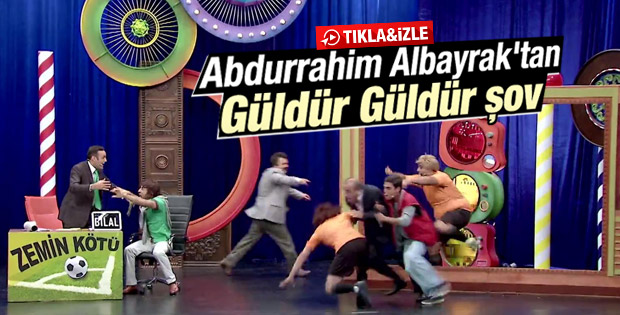 Abdurrahim Albayrak Güldür Güldür Show'da