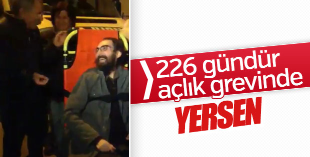 Açlık grevindeki Semih Özakça iyi görünüyor