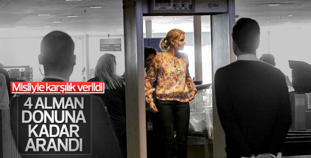 4 Alman diplomat yapılan uygulama sonrası uçağı kaçırdı