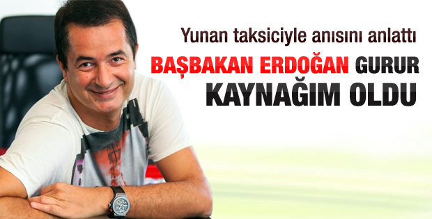 Acun'un Başbakan Erdoğan anısı