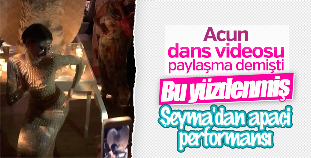 Şeyma Subaşı'nın düğün dansı