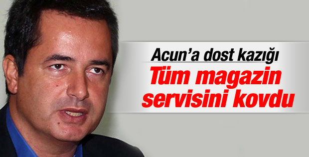 Acun Ilıcalı TV8 magazin servisiyle yollarını ayırdı