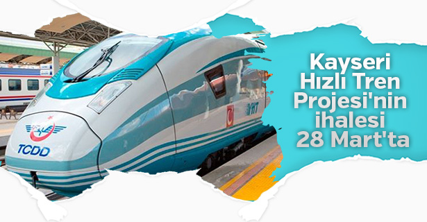 Başbakan Yıldırım'dan Kayseri'ye hızlı tren müjdesi