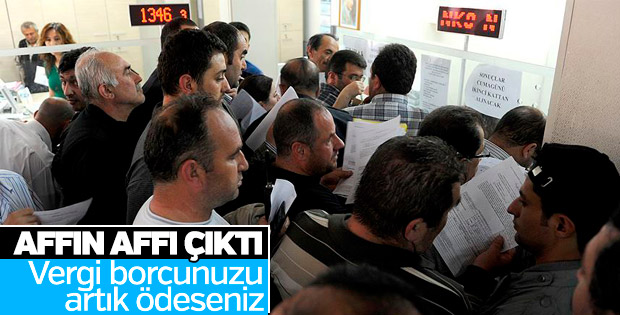 Vergi borcunu yeniden yapılandırmada detaylar belli oldu