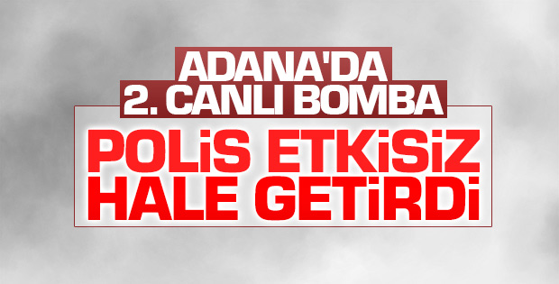 Adana'da ikinci bombalı araç