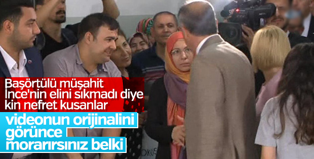 Muhaliflerin İnce-başörtülü kadın yalanı çöktü