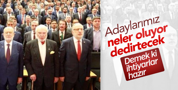 Karamollaoğlundan güçlü aday talimatı Karamollaoğlundan güçlü aday talimatı