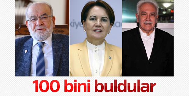 100 bin imzada süre tamamlandı