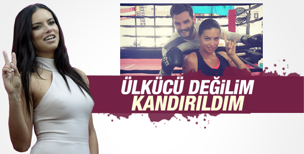 Adriana Lima'dan bozkurt açıklaması