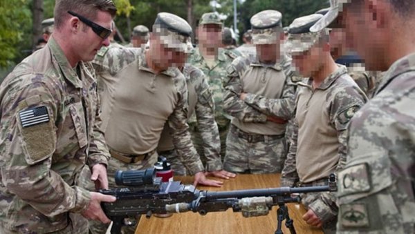 Gaziantep'te ABD askerleriyle ortak çalışma