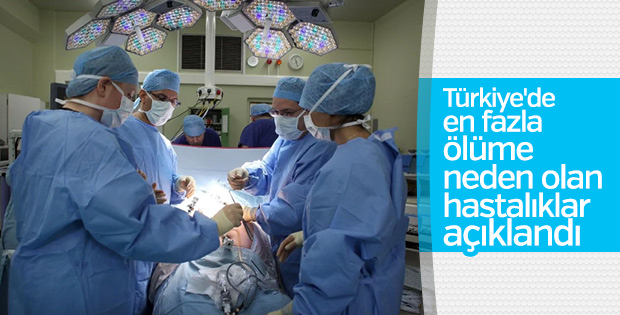 Türkiye'de 165 bin kişi dolaşım sistemi nedeniyle öldü