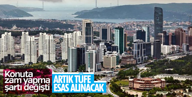 Kira artışında artık TÜFE'ye bakılacak
