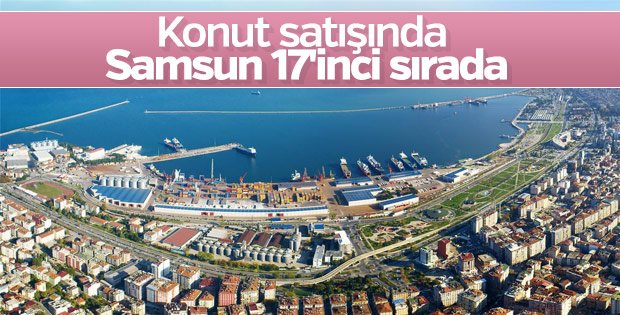 2018 haziran ayında Samsun’da 2 bin 97 konut satıldı