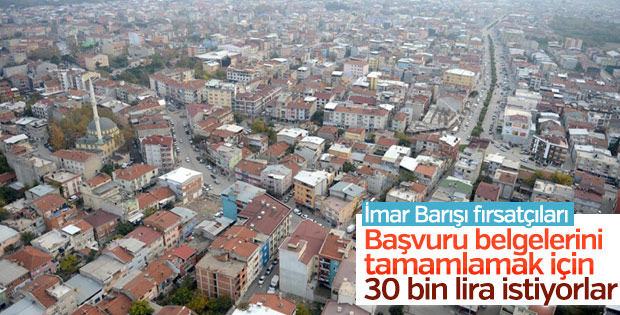 İmar Barışı başvurularında fırsatçılara dikkat