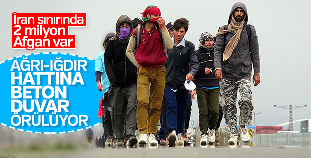 Afgan göçüne karşı sınıra duvar önlemi