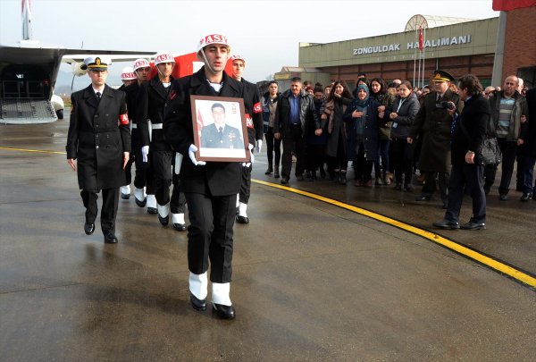 Afrin şehidinin naaşı memleketi Karabük'te