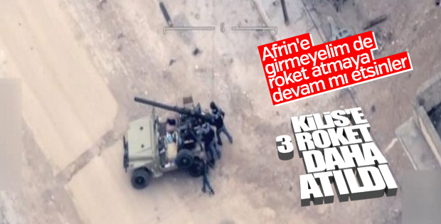 Terör örgütü YPG Kilis'e roketle saldırdı