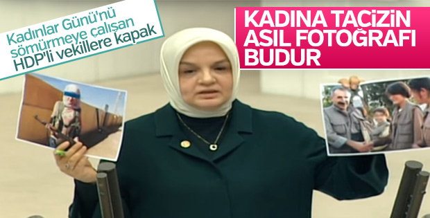 Meclis'te HDP'lileri susturan fotoğraflar