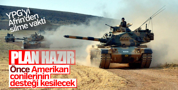 Mehmetçik'in Afrin planı