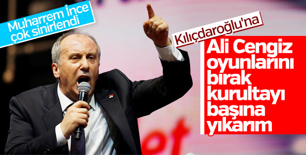 Muharrem İnce: Algı operasyonu yapıyorlar