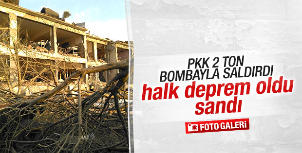 Ağrı'daki terör saldırısını deprem sandılar
