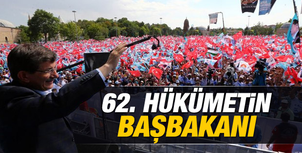 Erdoğan sonrası Başbakan Ahmet Davutoğlu