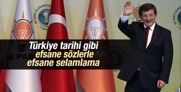 Davutoğlu'nun kongre konuşması