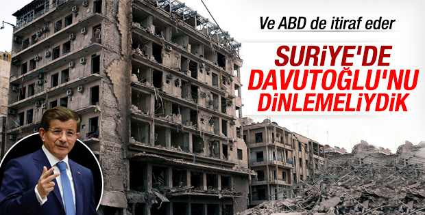 ABD’li senatör McCain: Davutoğlu'nu dinlemeliydik
