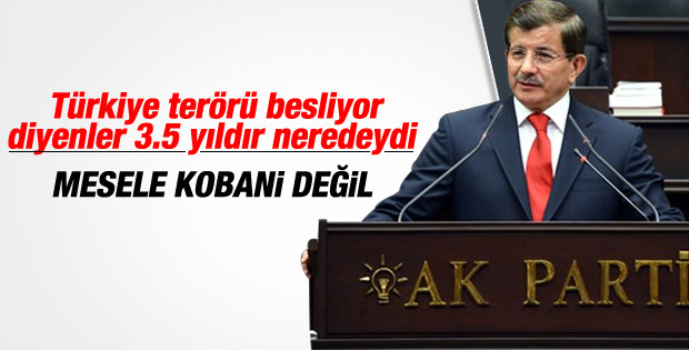 Başbakan Davutoğlu'nun grup toplantısı konuşması İZLE