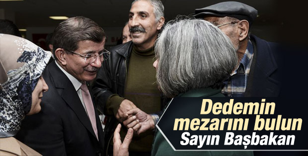Davutoğlu Seyit Rıza'nın torunlarıyla görüştü