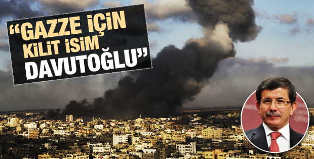 ABD'li sözcü Harf: Gazze için kilit isim Davutoğlu