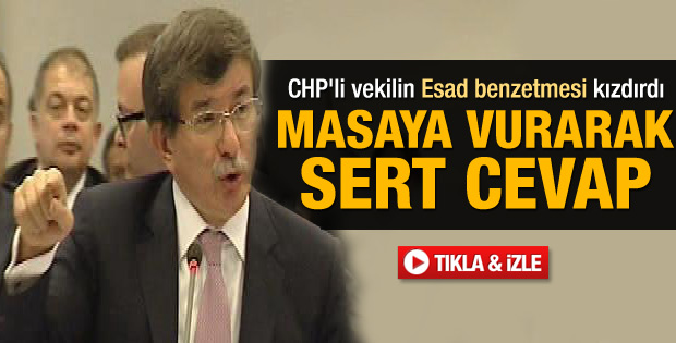 Ahmet Davutoğlu'nu kızdıran sözler - izle