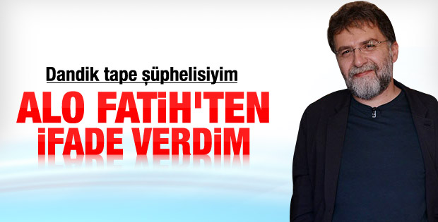 Ahmet Hakan'dan neden ifade verdim yazısı