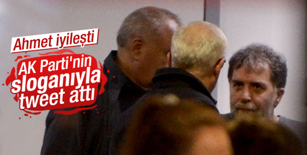 Ahmet Hakan'dan saldırı sonrası ilk tweet