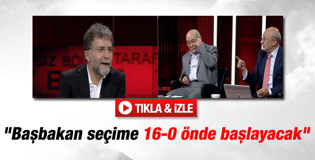 Ahmet Hakan: Erdoğan İhsanoğlu'na karşı 16-0 önde