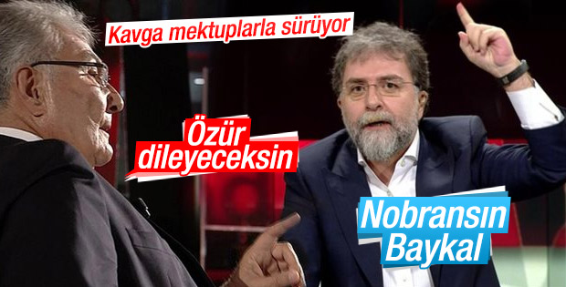 Ahmet Hakan ve Deniz Baykal'ın 'özür' tartışması