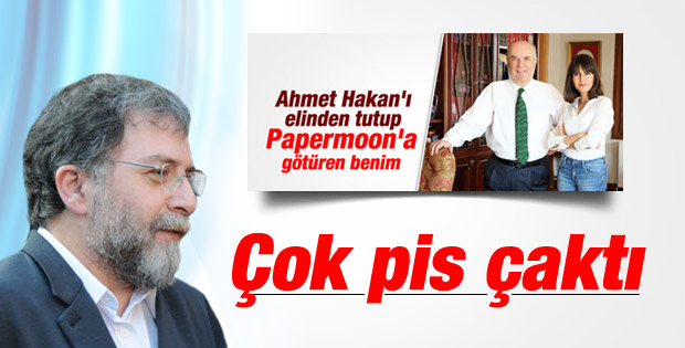 Ahmet Hakan'dan Fehmi Koru'ya Papermoon cevabı