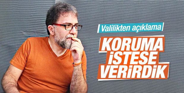 İstanbul Valiliği’nden Ahmet Hakan açıklaması